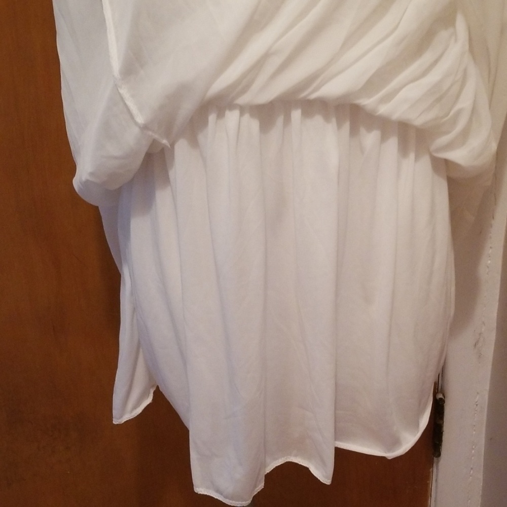 Ladies XXL Simple Wedding Dress or Reception Dress - Picture 3 of 8